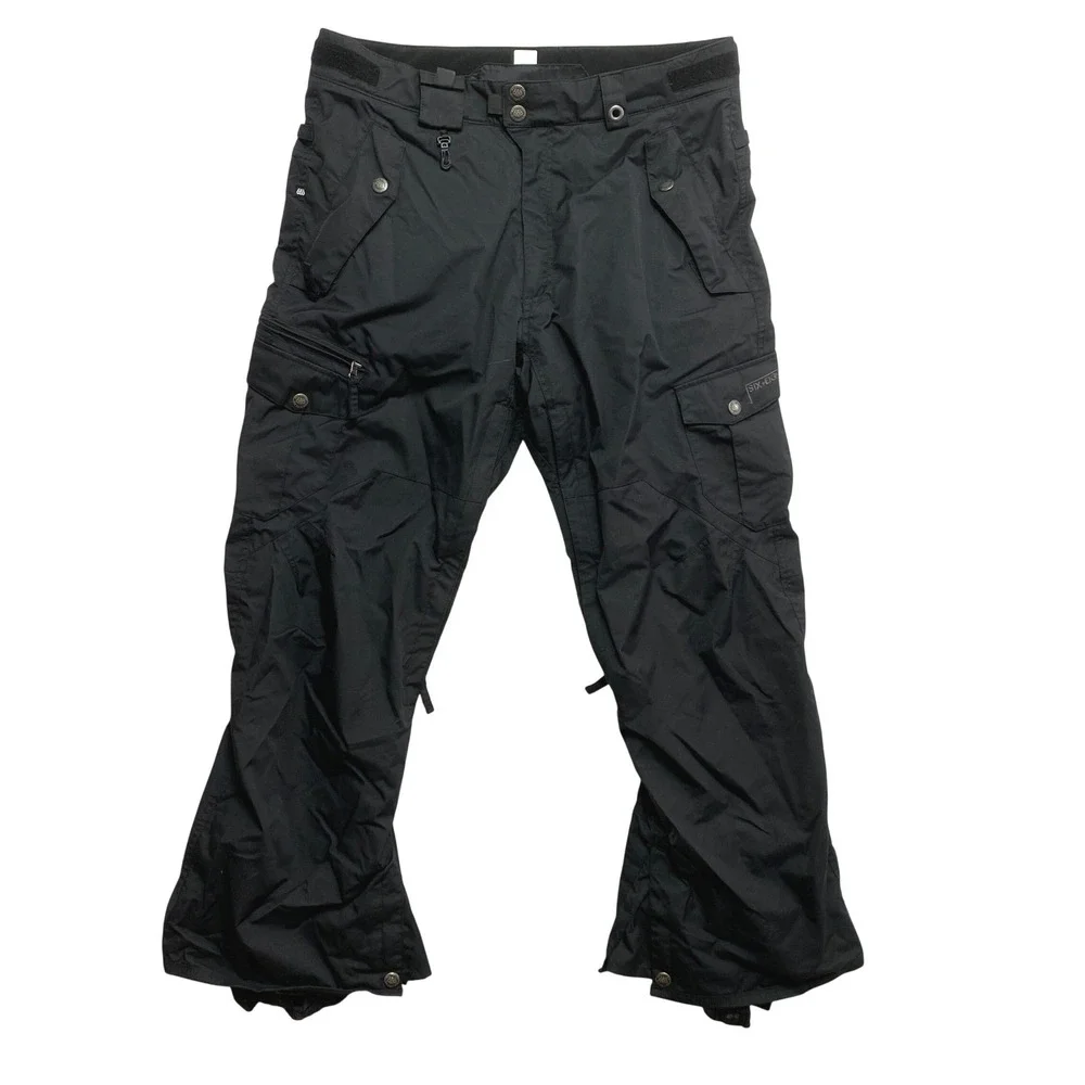 686 Smarty Cargo Pants Mens Large Black Snowboard Ski KCR204 Thermal Rating 7